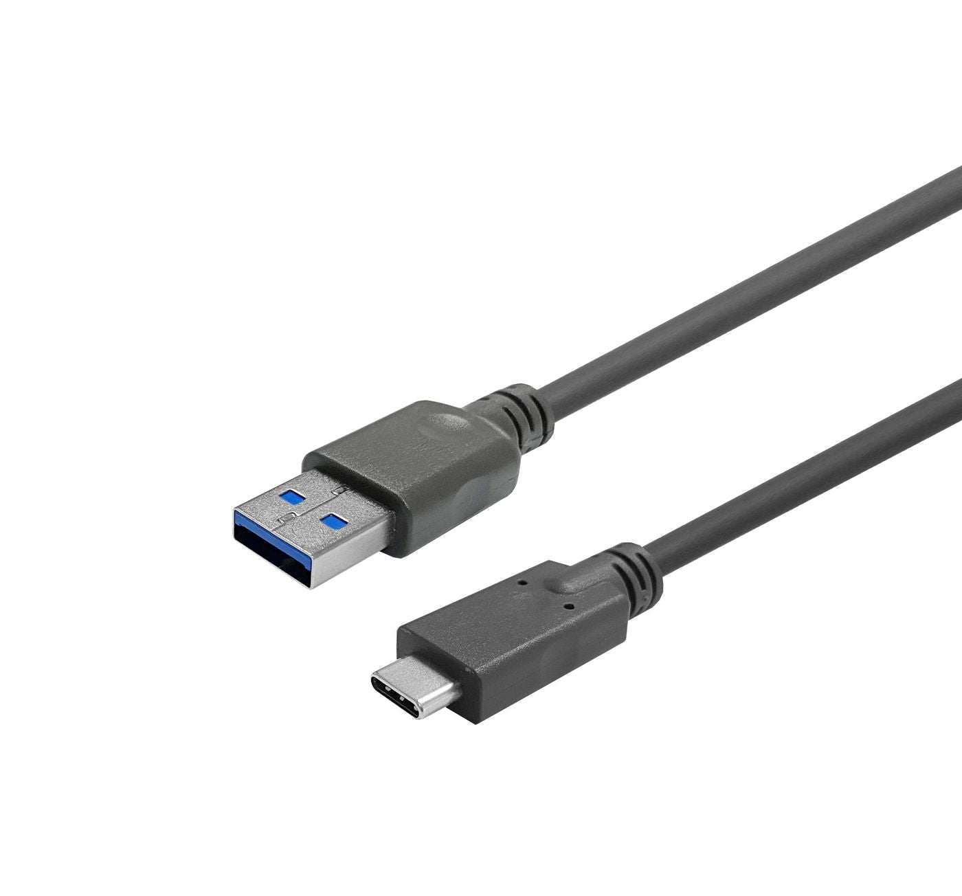 Vivolink PROUSBCAMM2 USB-C to USB-A Cable – 2m, USB 3.2 Gen 1, 5Gbps, Black, Durable PVC Jacket