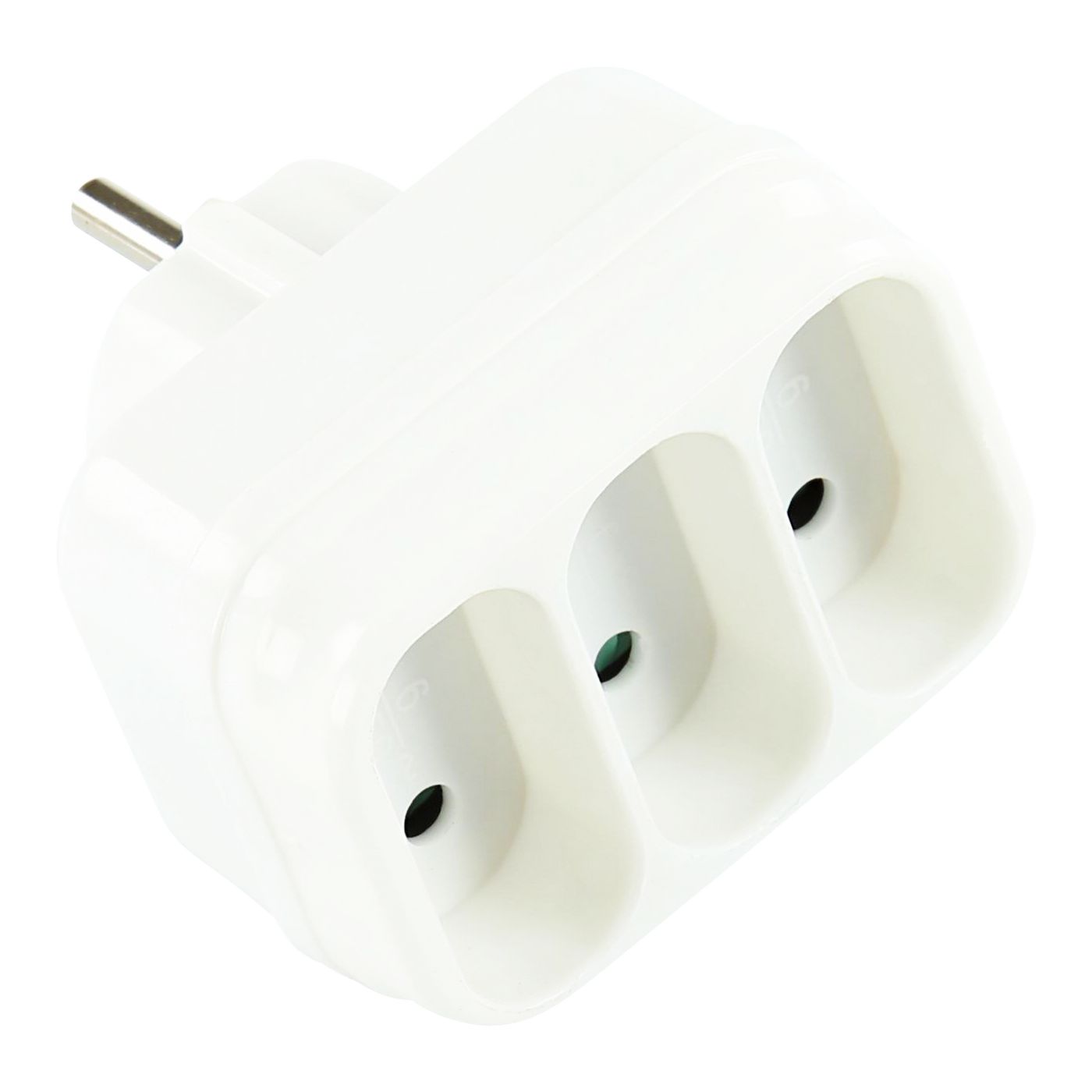 LOGON PROFESSIONAL LPS140 Power Strip – 3x6A Type E, Child Protection, White