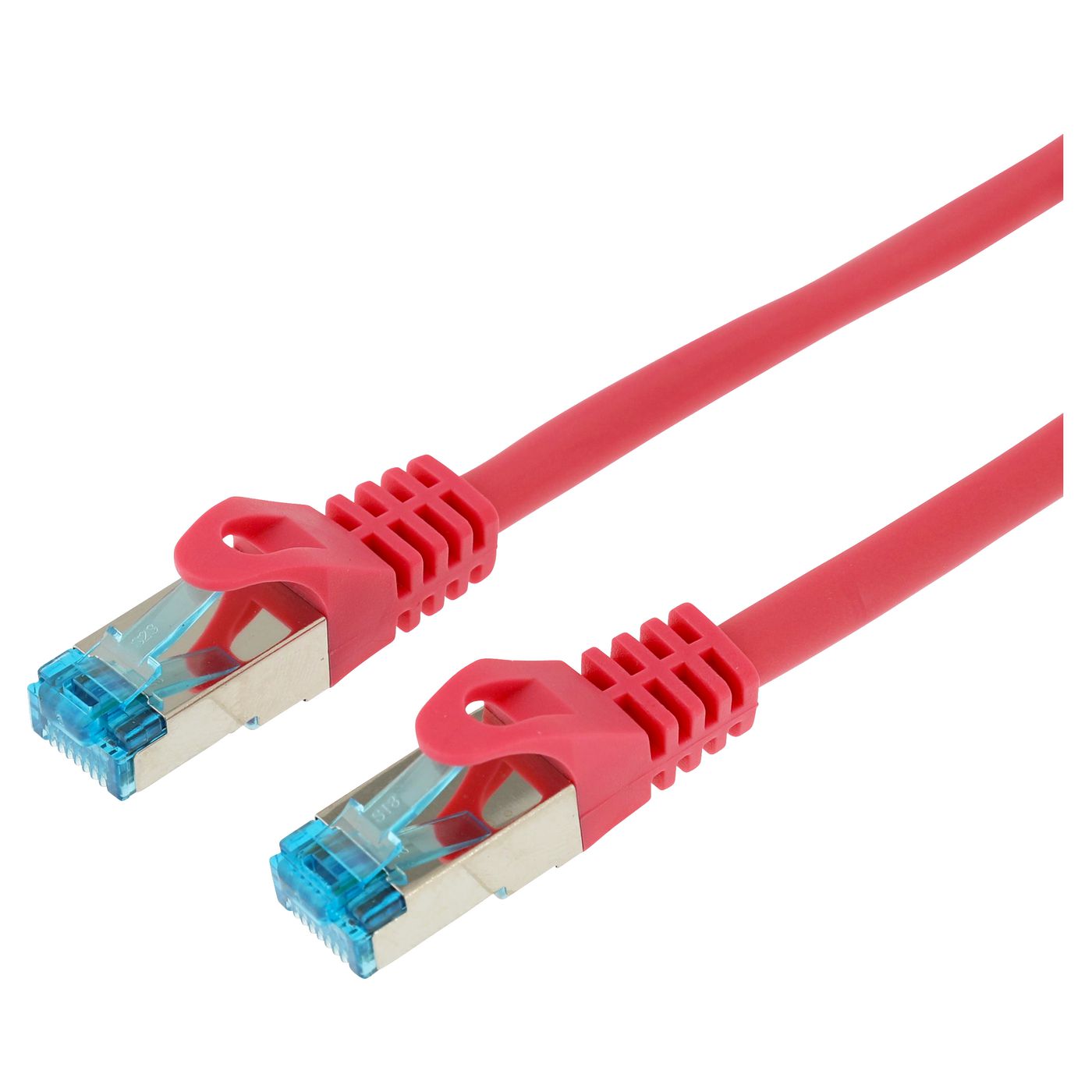 LOGON PROFESSIONAL Cat5e SF/UTP Patch Cable – 30m Magenta RJ45 Network Lead