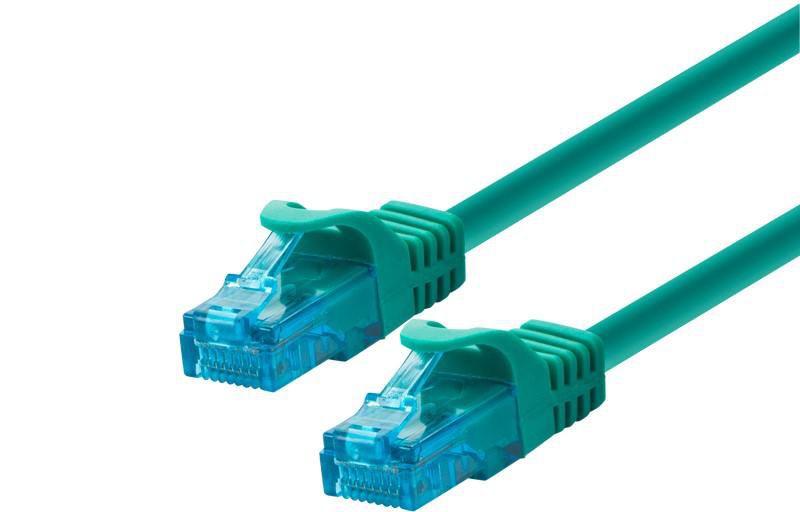 LOGON PROFESSIONAL 7m CAT5e U/UTP Patch Cable – Green RJ45 Network Lead