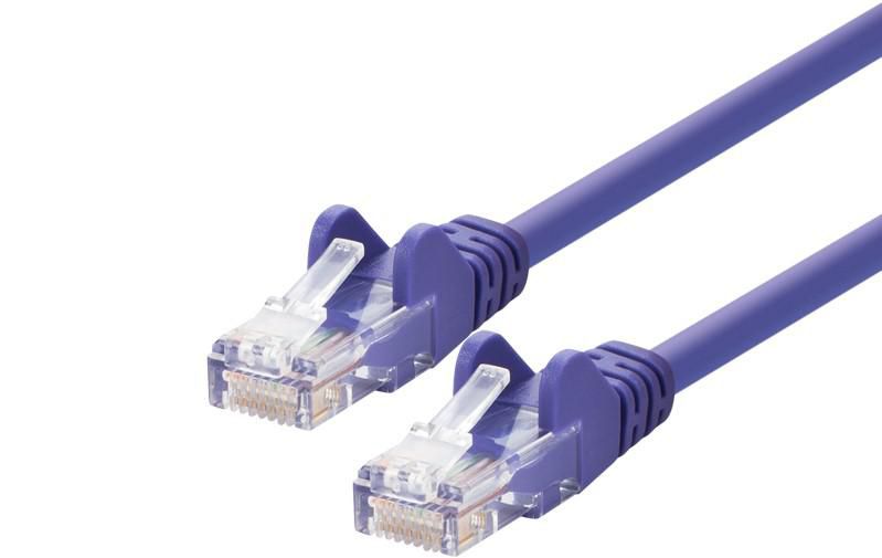 LOGON PROFESSIONAL 7m Cat5e U/UTP Patch Cable – RJ45, Violet