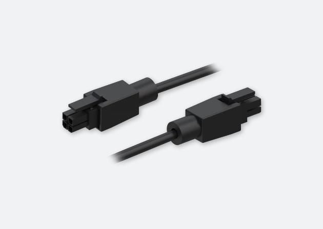Teltonika Networks PR2PP10B 4-Pin to 4-Pin Power Cable – 1m 30V 2A REACH/RoHS Certified