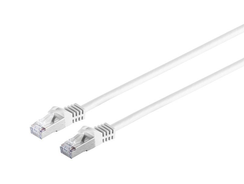 MicroConnect SFTP70025W Cat7 S/FTP Network Cable 0.25m White LSZH RJ-45