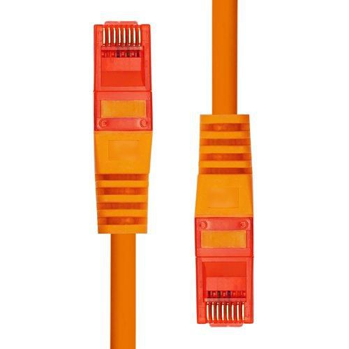 ProXtend 6UTP-05O CAT6 Ethernet Cable – 5m Orange U/UTP LSZH 24AWG Copper RJ45