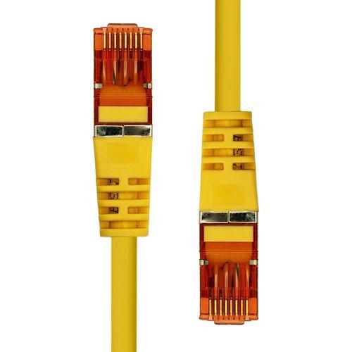 ProXtend V-6FUTP-003Y CAT6 F/UTP Ethernet Cable – 0.3m Yellow, 1000Mbps, PVC, RoHS Certified