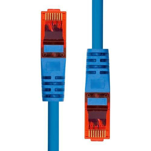 ProXtend V-6UTP-15BL CAT6 Ethernet Cable 15m Blue U/UTP CCA PVC RJ45 Gold-Plated