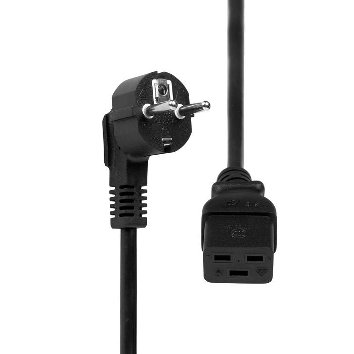 ProXtend PC-FAC19-001 Power Cord Schuko Angled to C19 1M