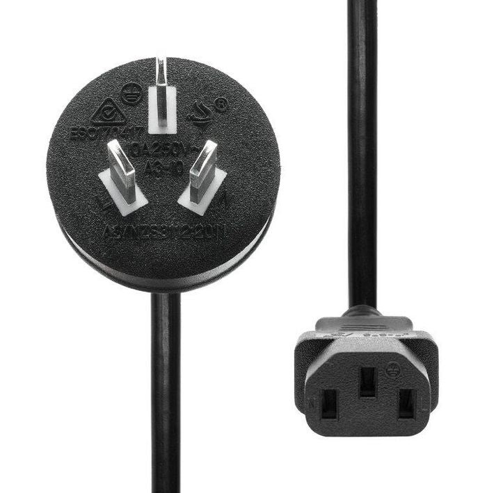 ProXtend PC-IC13-002 Power Cord – Australia to C13 2m Black H05VV-F