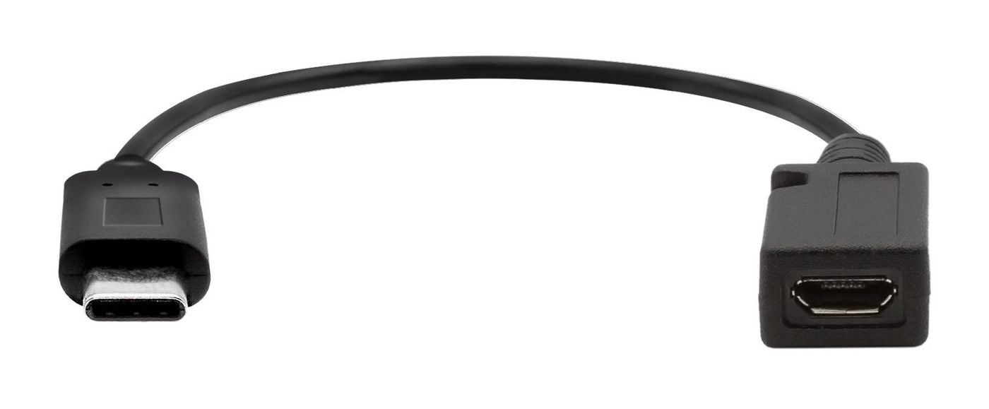 ProXtend USBC-MICROB-0002 USB-C to USB 2.0 Micro B Adapter 20cm Black