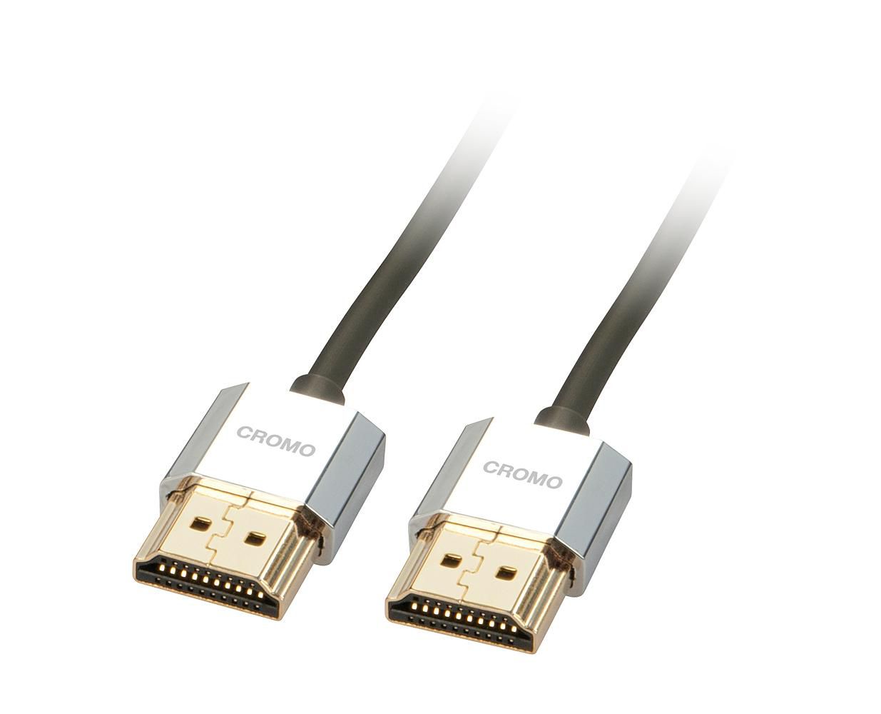 Lindy 41671 1m Slim High Speed HDMI Cable with Ethernet – Black