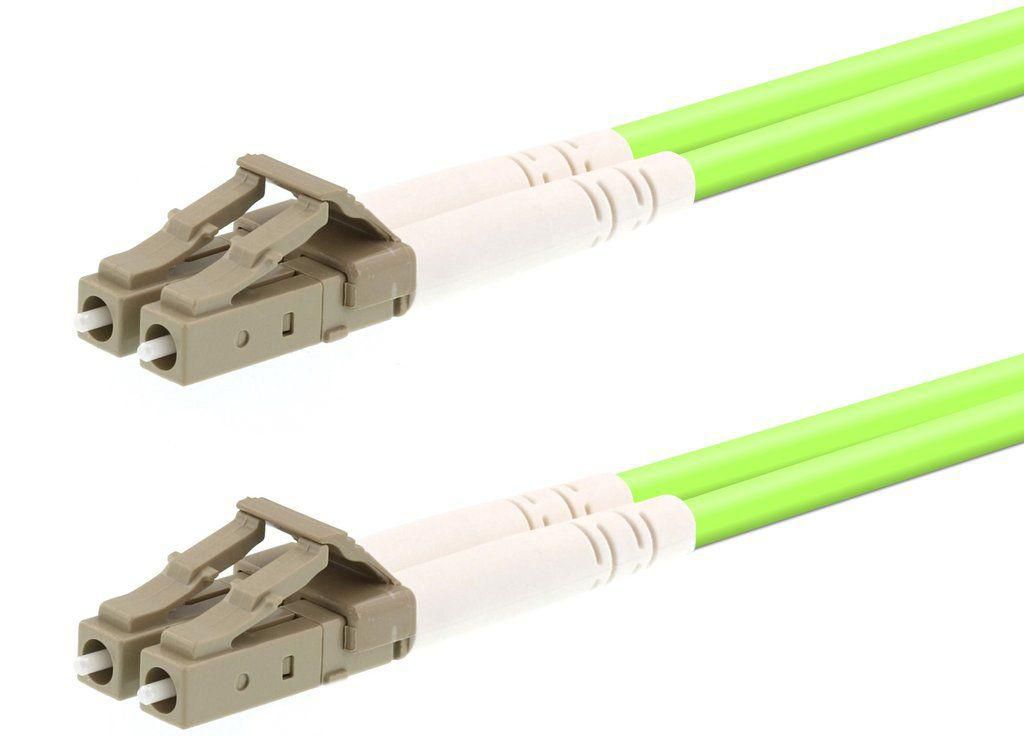 LOGON PROFESSIONAL OM5 Fibre Patch Cable LC/LC 5m – 50/125 Multimode, Halogen-Free