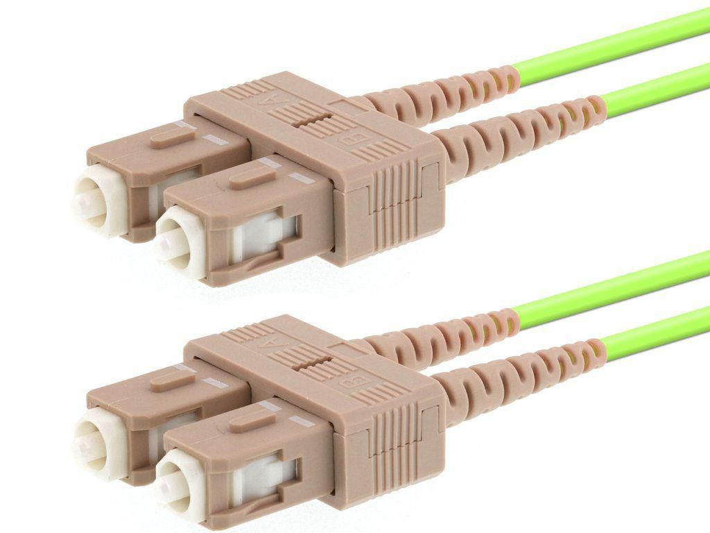 LOGON PROFESSIONAL AL5SCSC10I/5I Fibre Patch Cable SC/SC 10m OM5 50/125 Multimode Bend-Insensitive