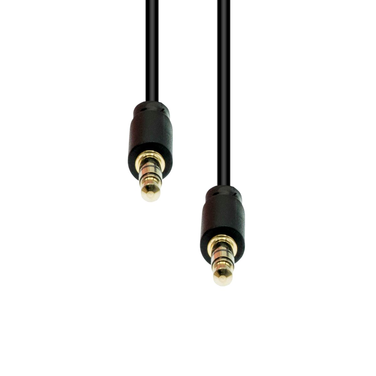 ProXtend 3.5mm 3-Pin Slim Audio Cable Male to Male – 7m Black