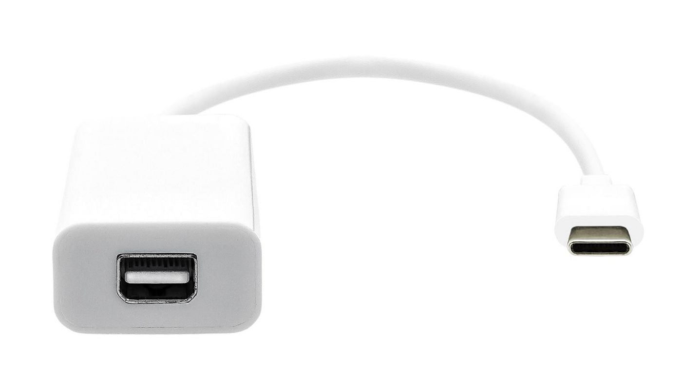 ProXtend USBC-MINIDP-0002W USB-C to Mini DisplayPort Adapter 20cm – White Cable