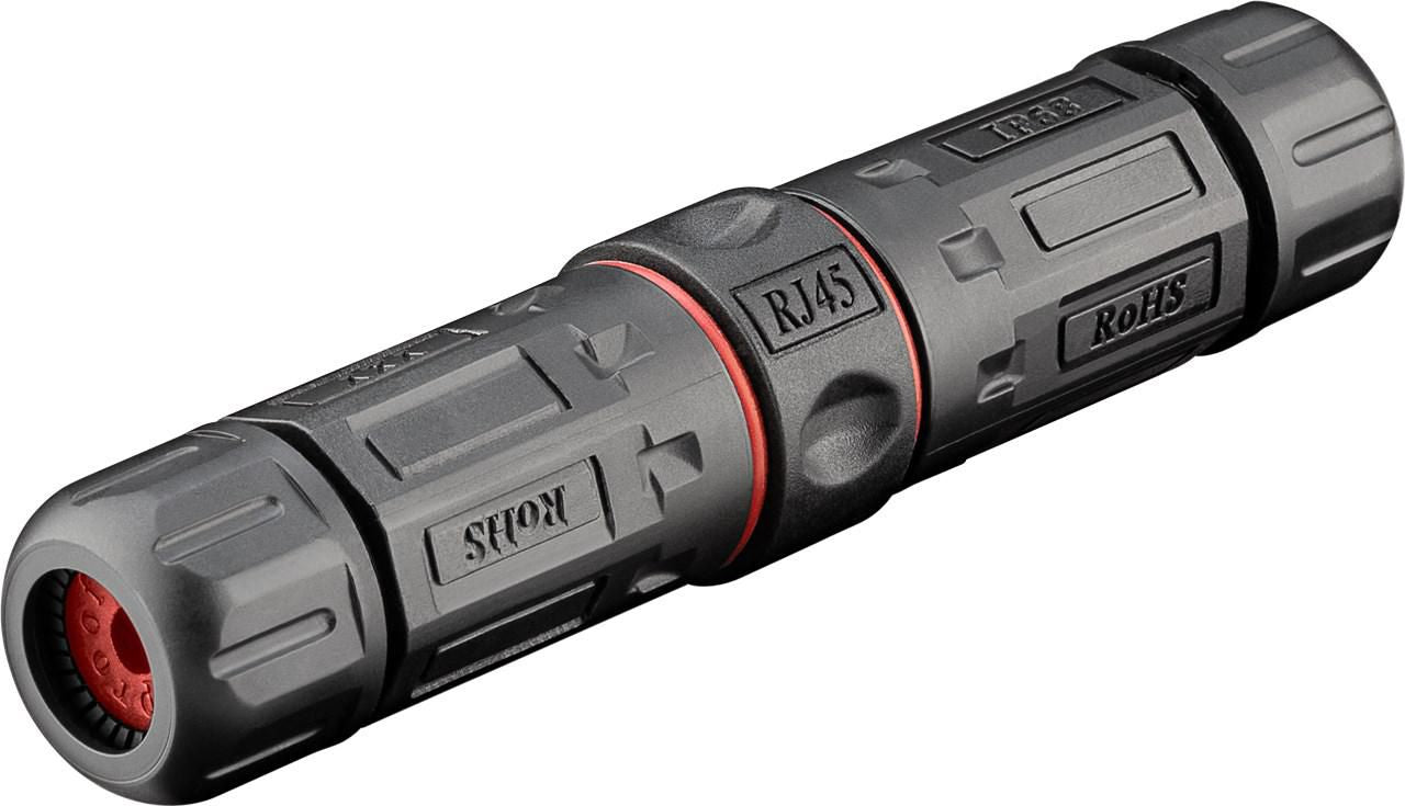 MicroConnect KON523 RJ45 Plug Outdoor CAT6 Connector Black