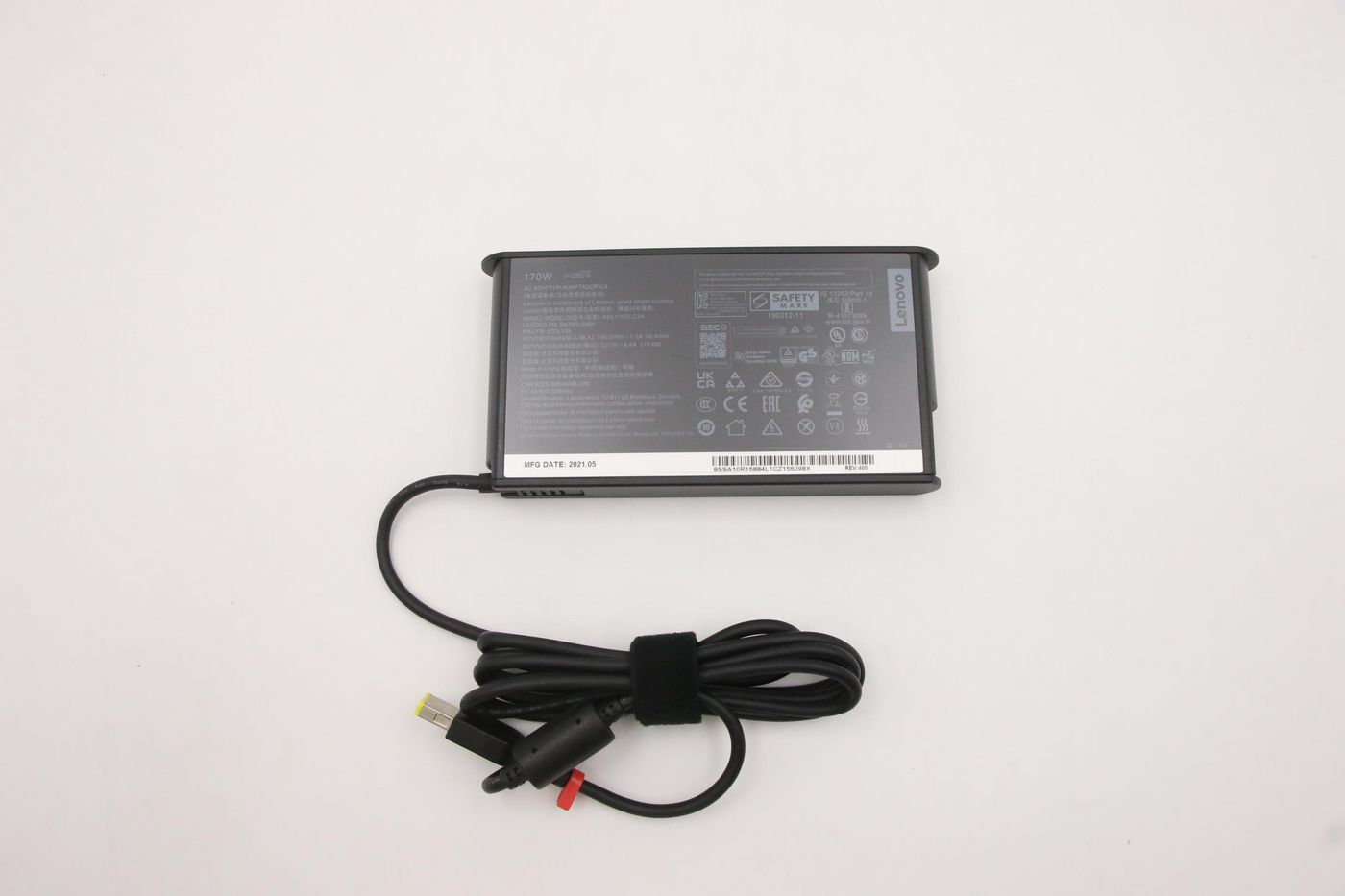 Lenovo FRU02DL138 170W Slim AC Adapter – 20V 3-Pin Power Supply