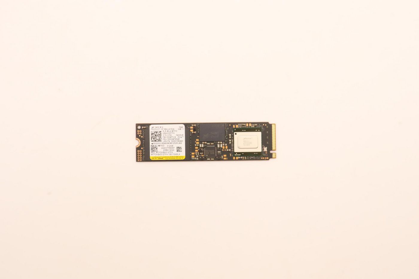 Lenovo 5SS0W79545 Internal SSD – M.2 2280 512GB PCIe 4x4 TCG Opal