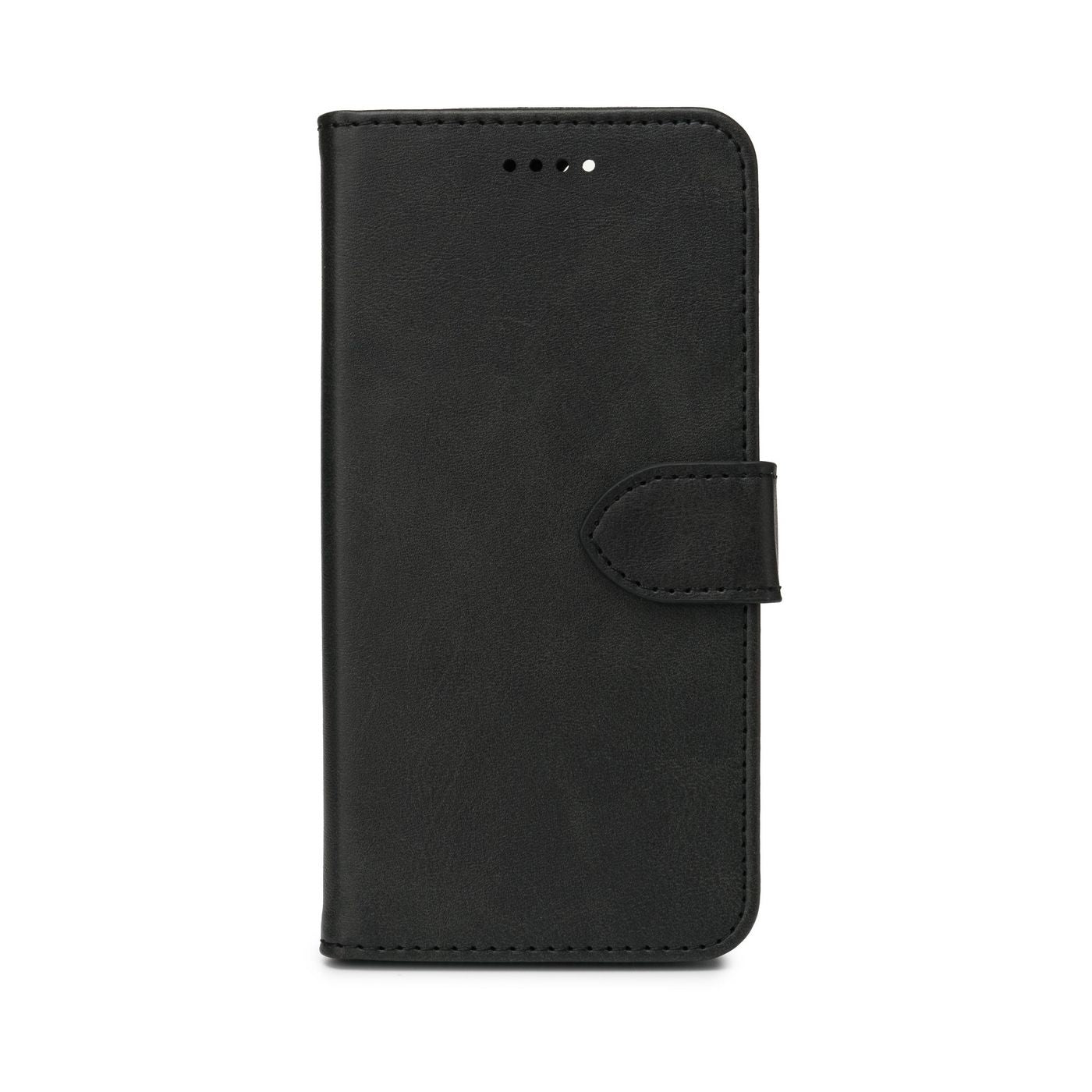 eSTUFF ES67110002-BULK Wallet Case – Black PU Leather Mobile Phone Case