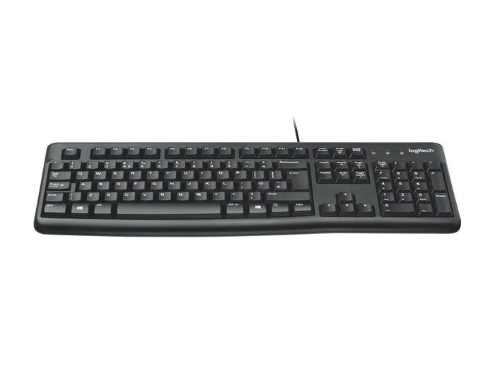 Logitech 920-002509 Keyboard – Wired USB Full-Size UK Layout