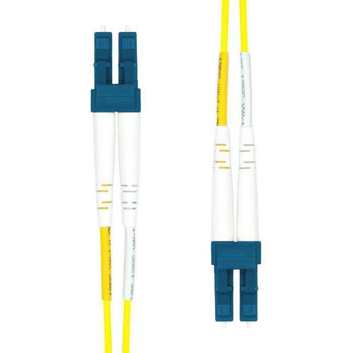 Garbot FO Cable 9/125µ OS2 LC/LC-PC Yellow 1m – Single-Mode Fibre Optic Cable