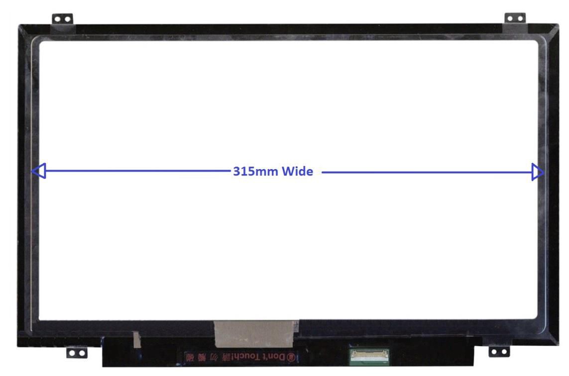Garbot TP1000088 14" LED HD SVA AG Matte Display Panel
