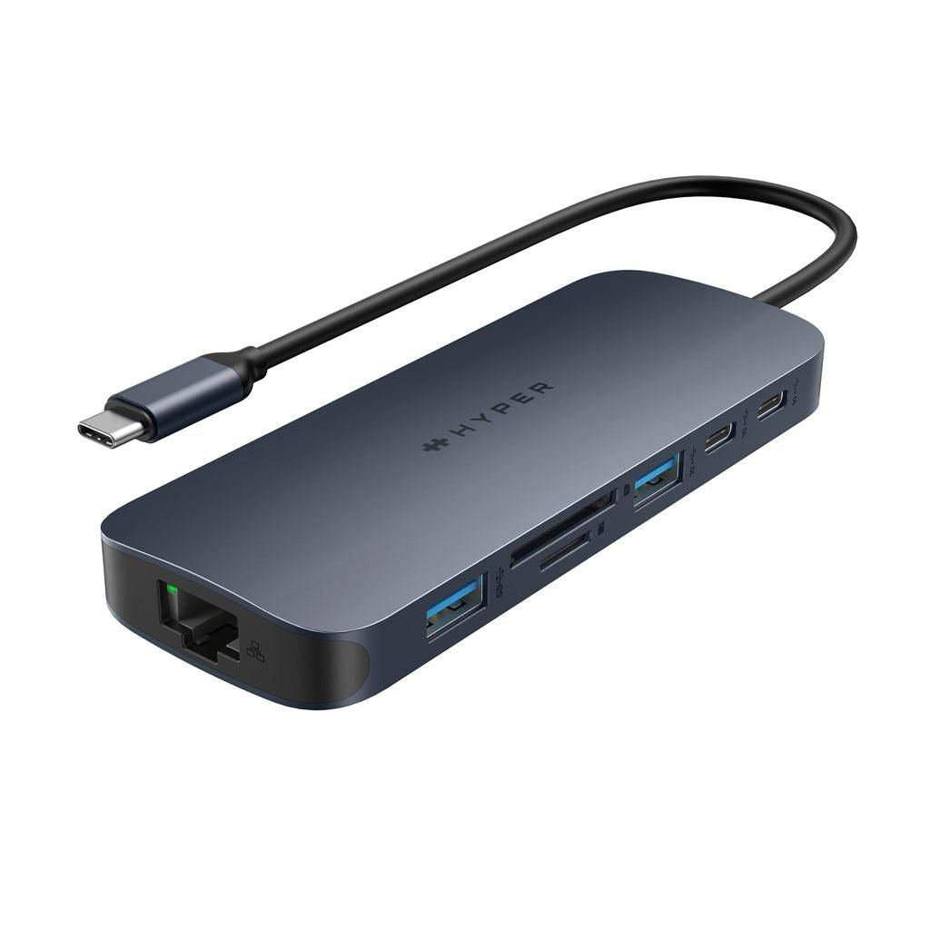 Hyper HD4006GL USB-C Hub – 11-Port 4K 60Hz HDMI, 140W PD, 10Gbps, SD/MicroSD
