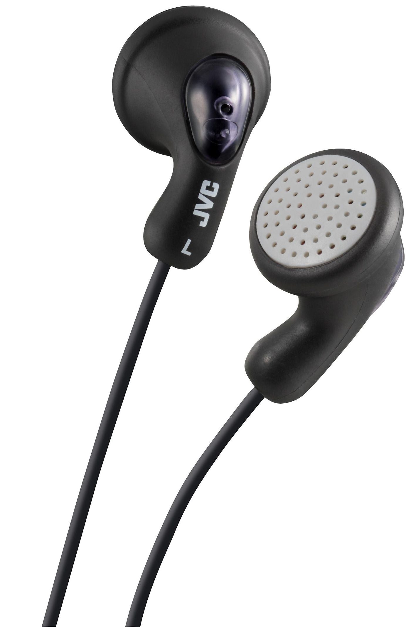 JVC HA-F14-BN-U In-Ear Headphones – Gumy Black Wired Neodymium