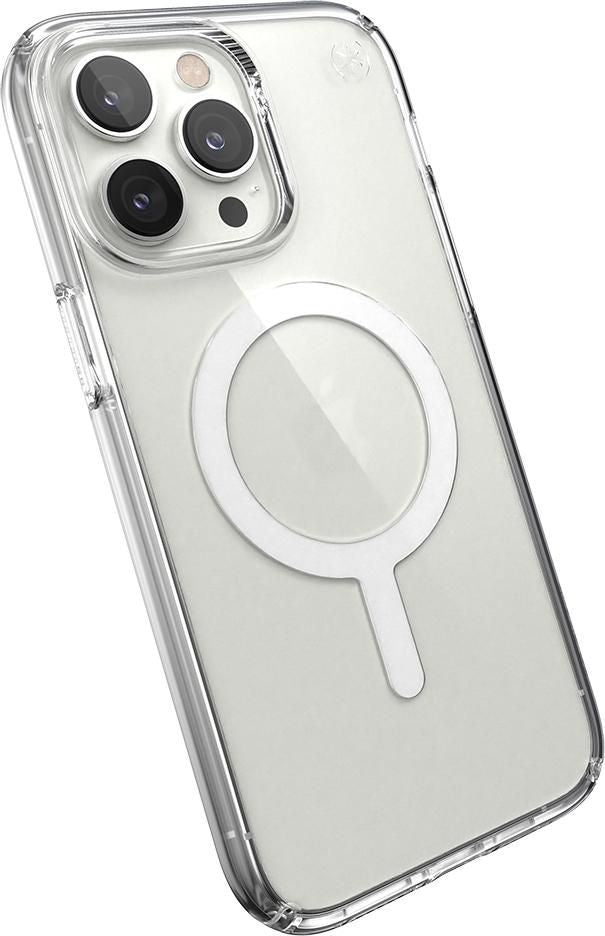 Speck 150090-5085 Smart Phone Case – Clear, MagSafe, Antimicrobial, Drop Protection