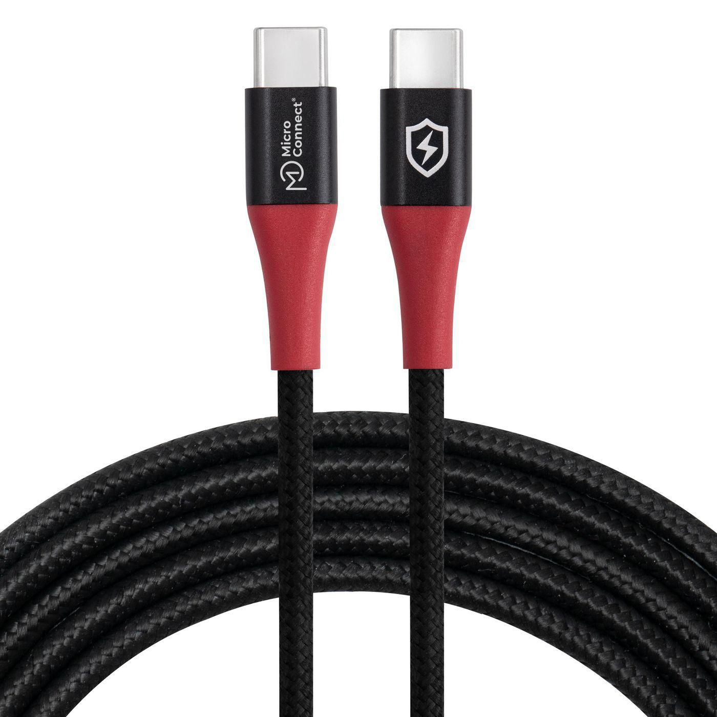 MicroConnect MC-CUSBC-SC USB Cable 1.5m USB C to USB C 20V 3A Black