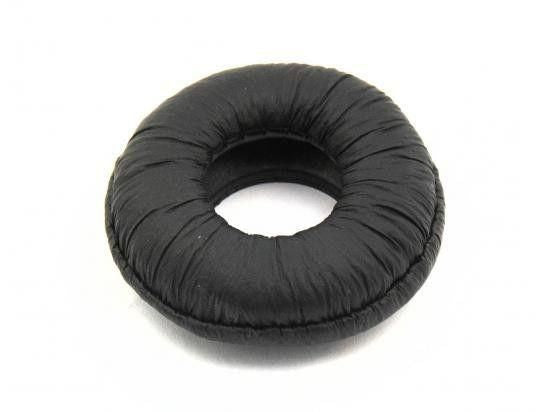 Yealink 330100010014 Leather Ear Cushion – Black Cushion/Ring Set