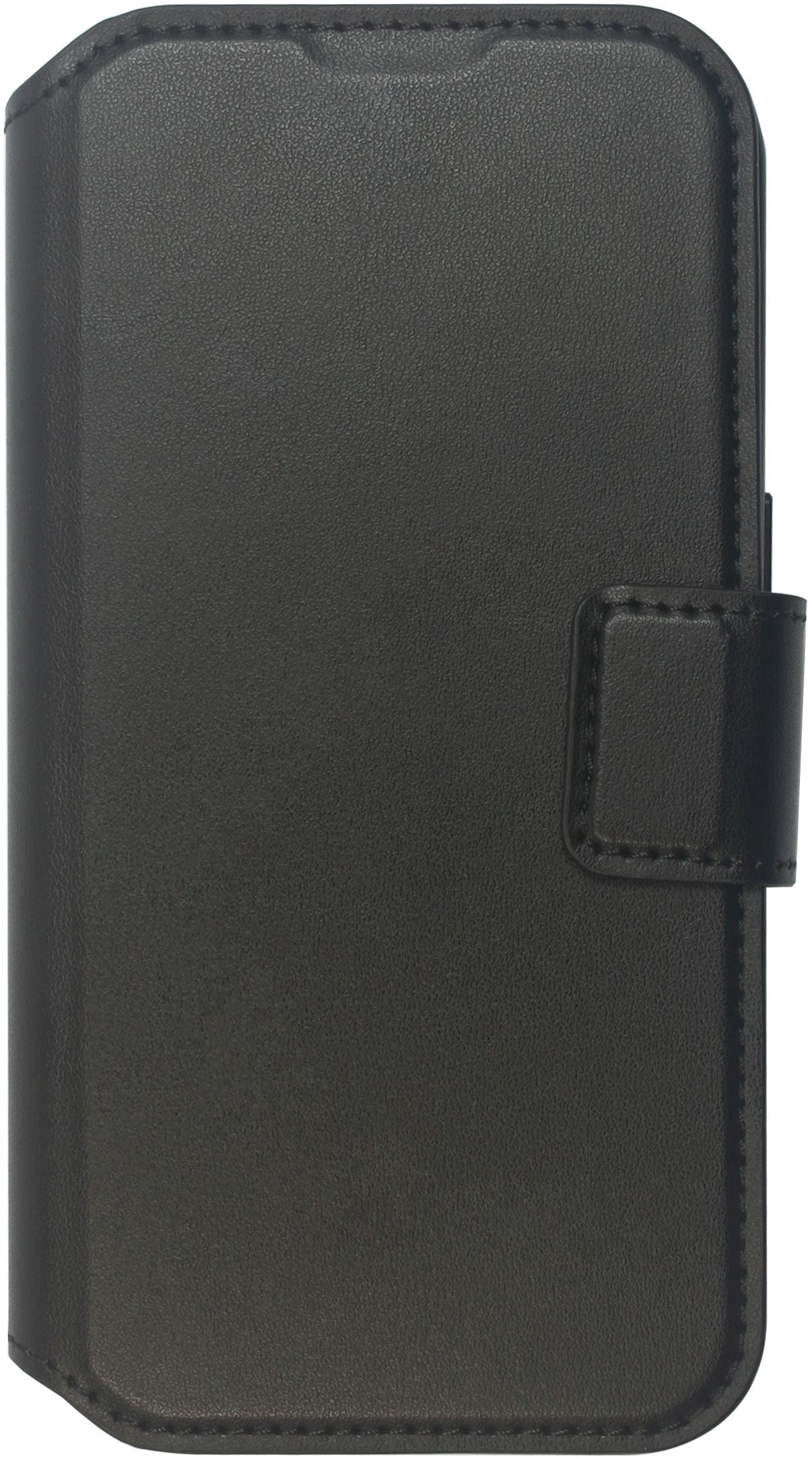 eSTUFF ES67160104 Wallet Case – 6.3" Black Magnetic Eco Leather