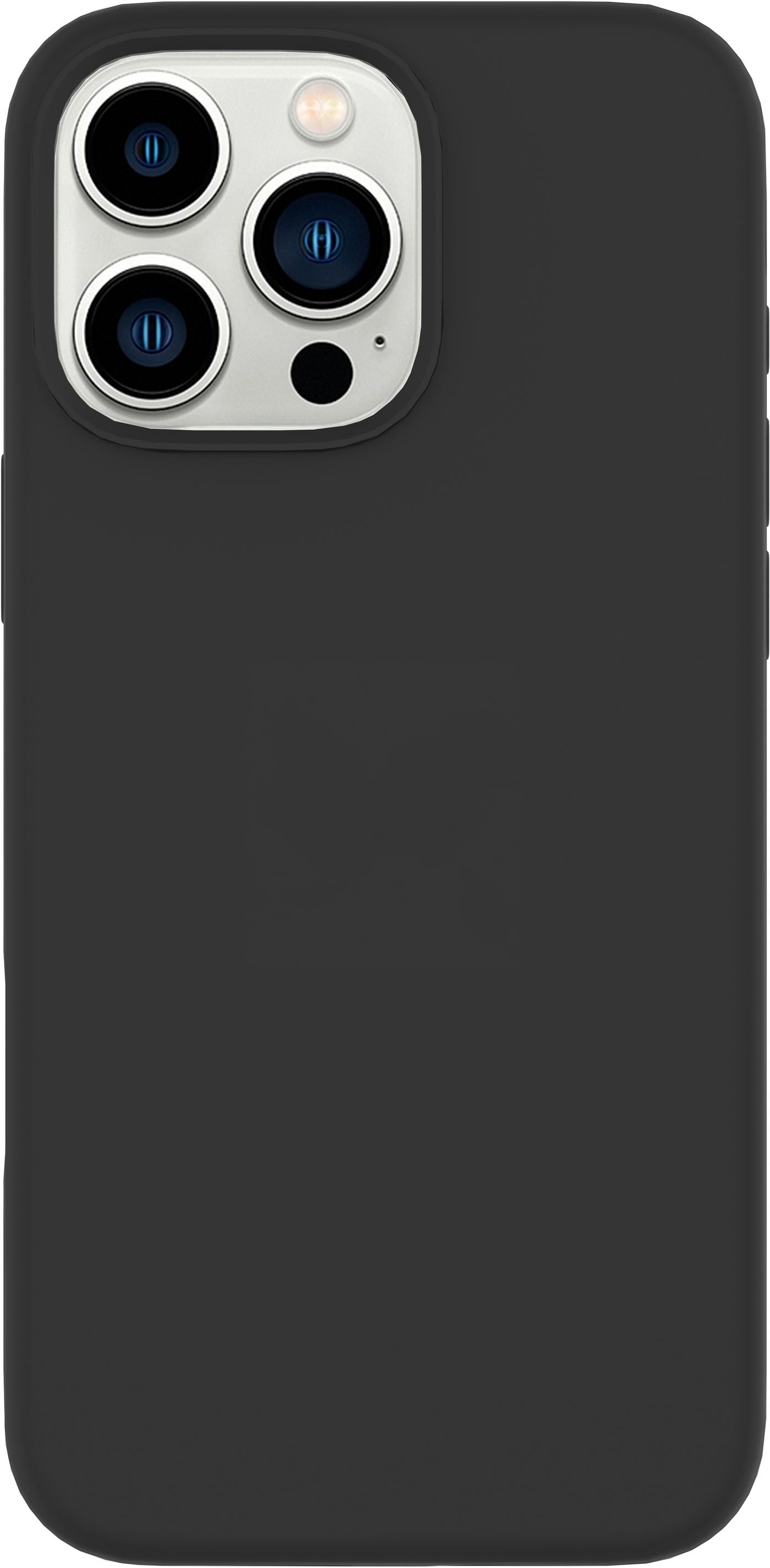 eSTUFF ES67120053 Smart Phone Case – Black Silicone Cover 17.5cm (6.9")