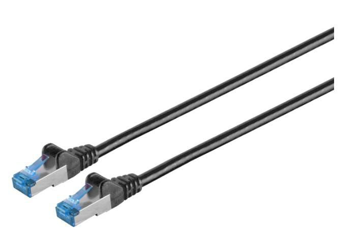 Microconnect Cat6 S/FTP Network Cable 10m – Black, RJ-45, 10Gbps, Shielded