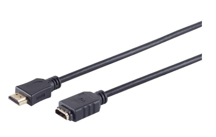 MicroConnect HDMI 1.4 Extension Cable 3m – High Speed 4K, Gold-Plated, 25-Year Warranty