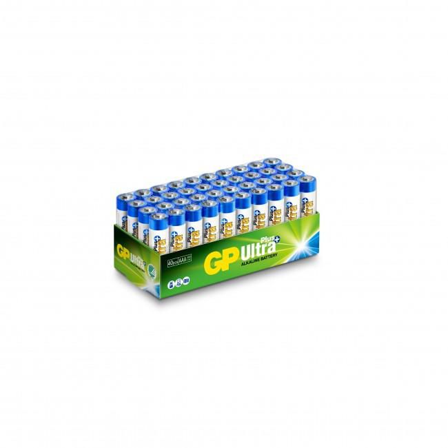 GP 151382 Household Batteries – AAA Alkaline 1.5V 40-Pack