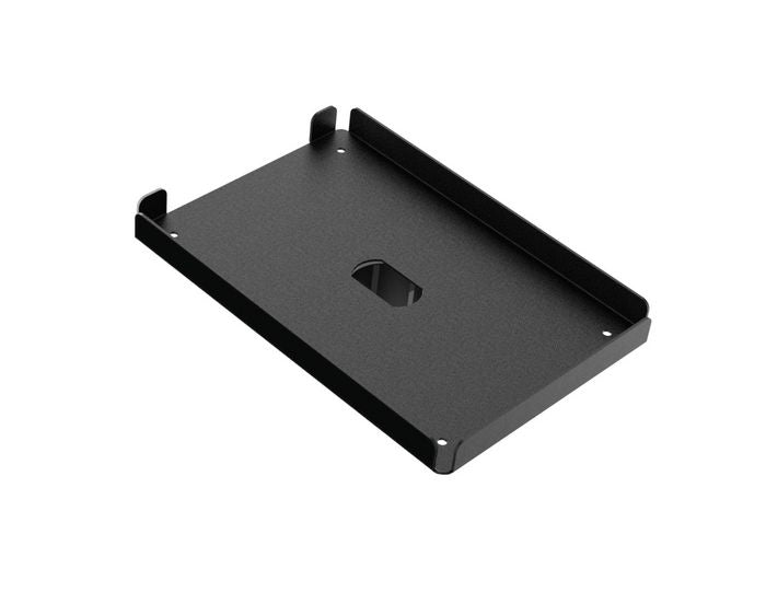 Ergonomic Solutions SPV3104-02 POS Plate – Printer Cable Cover, Black Metal