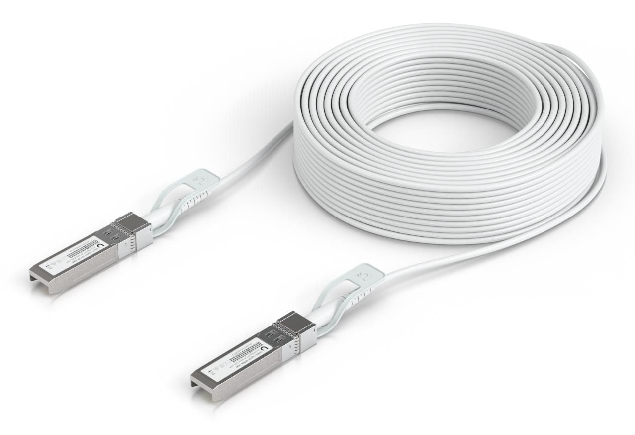 Ubiquiti UACC-UPLINK-SFP28-30M Uplink Cable SFP28 to SFP28 30m PVC White