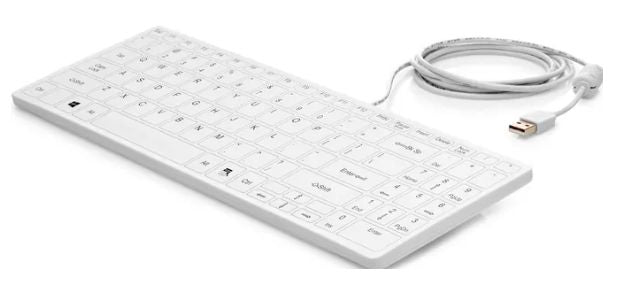 HP 1VD81AA#ABZ Keyboard – Wired USB, Full-Size, UK Layout