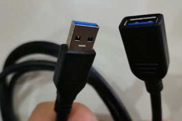MicroConnect MC-ITH-USB3AAF-002 USB 3.2 Gen 1 Extension Cable 1.8m Black