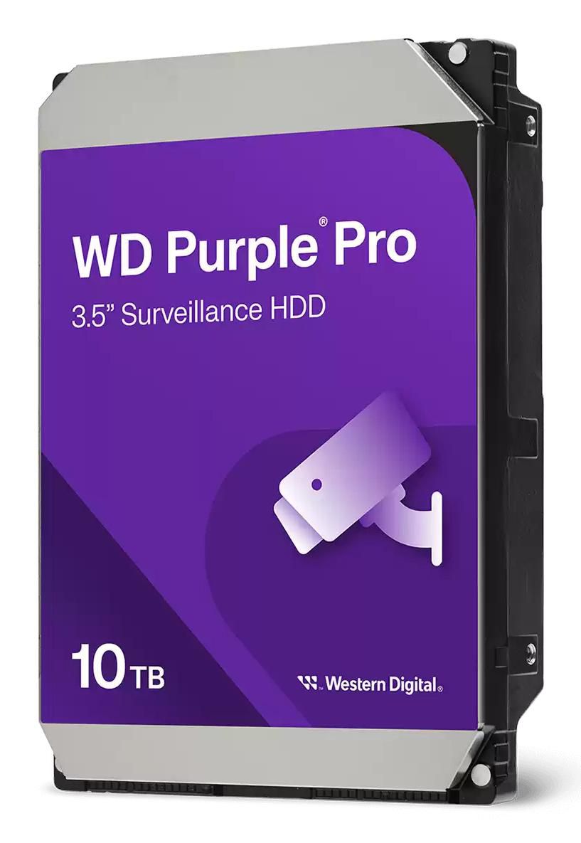 Western Digital WD102PURP Internal Hard Drive – 10TB 7200RPM 3.5" SATA