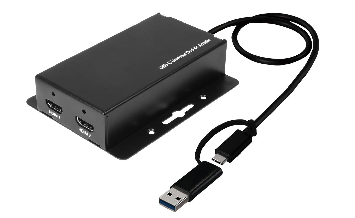 Vivolink VLUSB3HDMIX2 Video Capturing Device – USB-C/USB-A 4K 60Hz Display Adapter