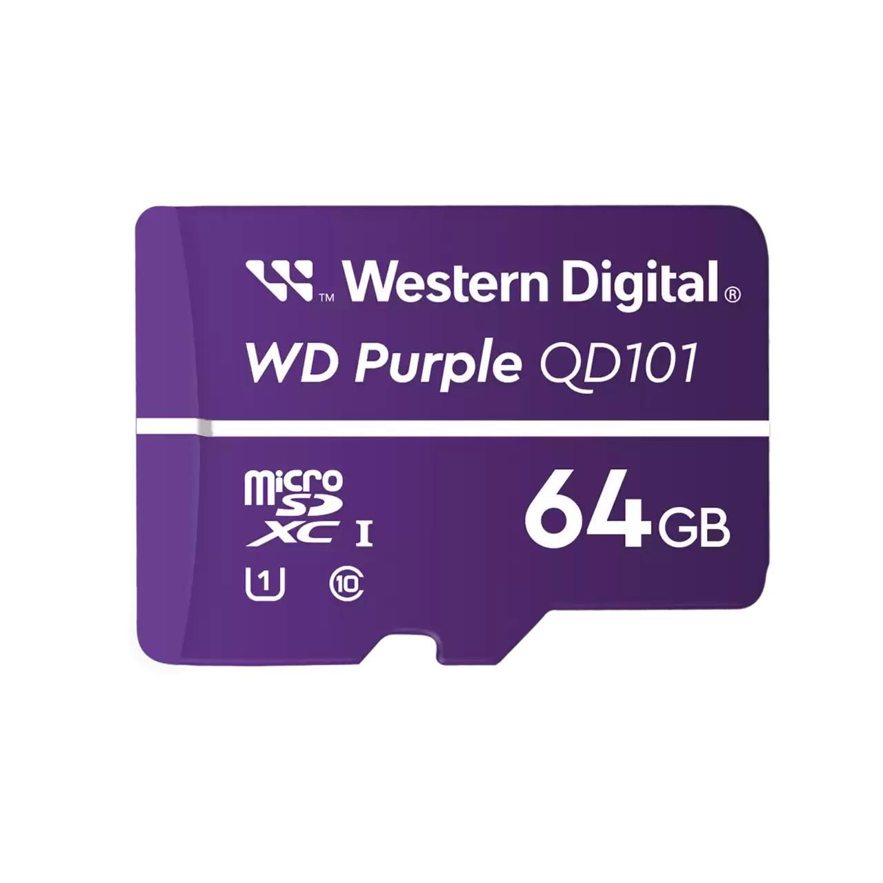 Western Digital WDD064G1P0C-85AEL0 microSDXC Card 64GB – Class 10 U1 Ultra Endurance