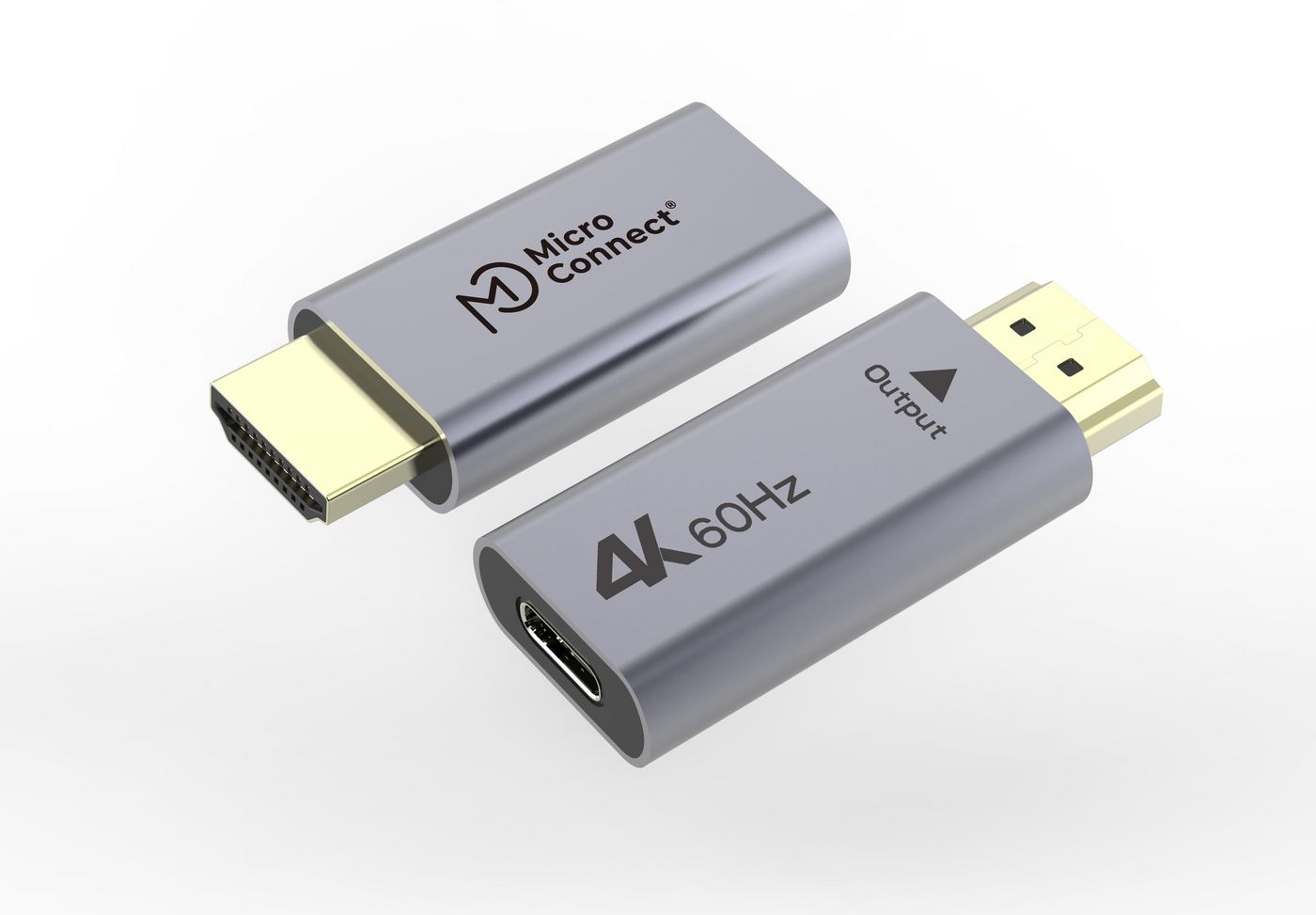 MicroConnect HDMIUSB3.2A HDMI to USB-C Adapter – 4K 60Hz Uni-Directional Male to Female