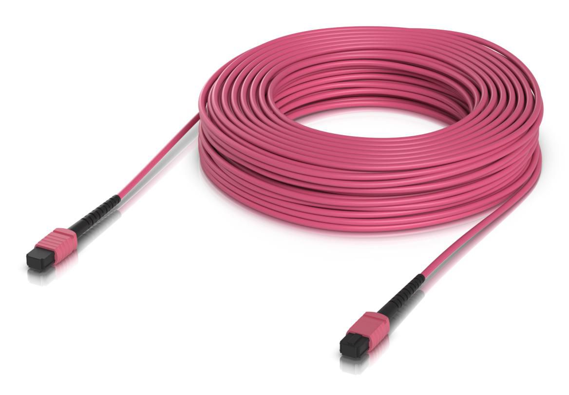Ubiquiti UACC-OFC-MA-MPMP-30M OM4 MPO-12 UPC Fibre Optic Cable 30m Rose