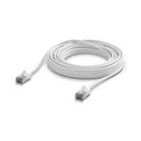 Ubiquiti UACC-CABLE-PATCH-OUTDOOR-C6A-8M-W 8m Cat6a Outdoor Shielded Patch Cable 10GbE PoE++ White