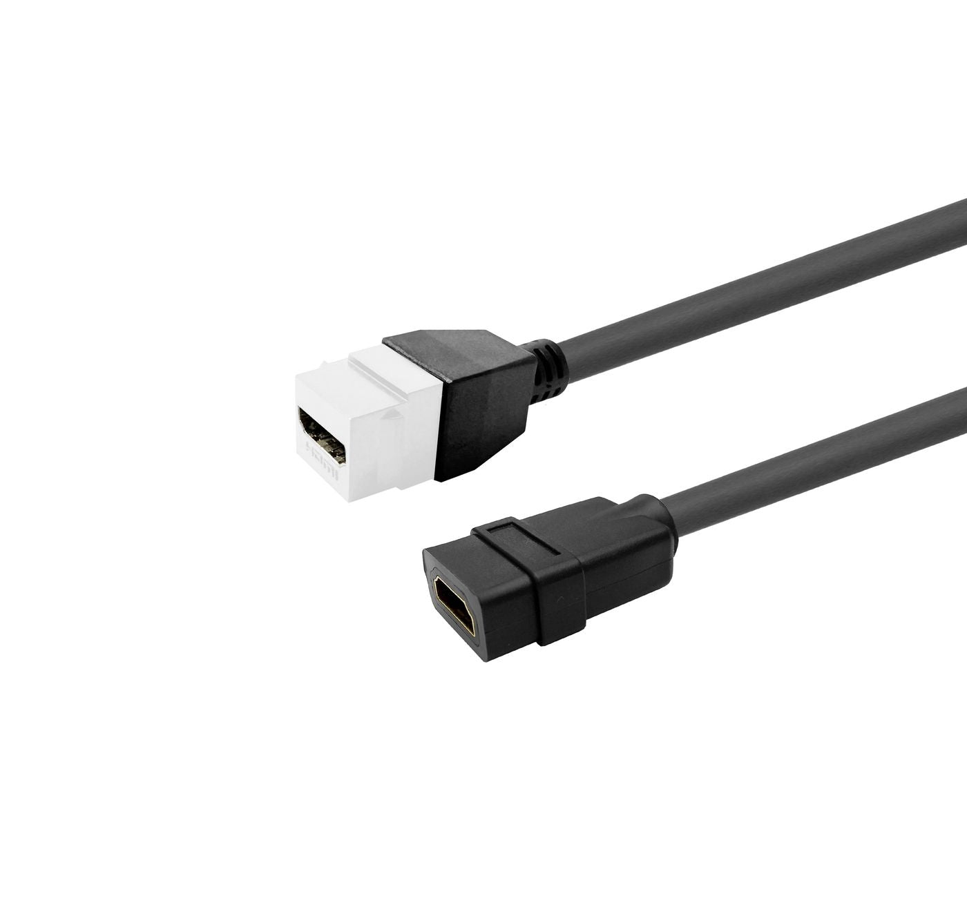 Vivolink PROKEYHDMIFF0.2W HDMI Female to Female Adapter – 0.2m 4K HDR White Cable