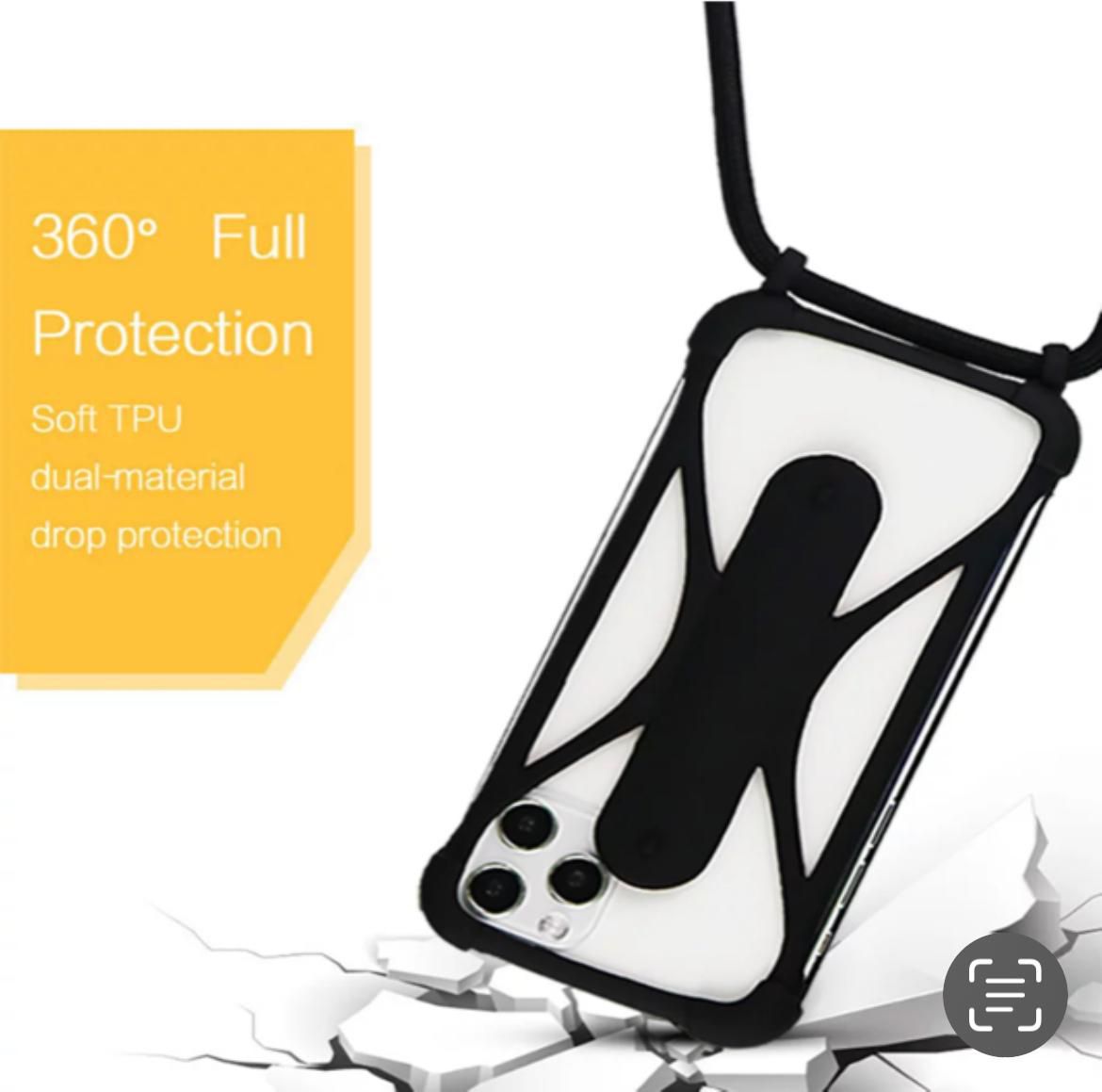 ProXtend PX-LAN-FS Universal Lanyard with Foldable Stand – Mobile Phone Accessory