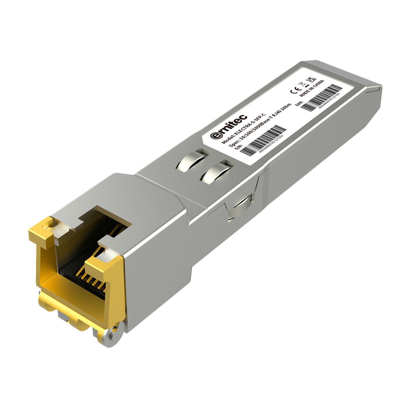 Ernitec ELECTRA-S-SFP-C Network Transceiver Module – SFP Fiber Optic Metallic