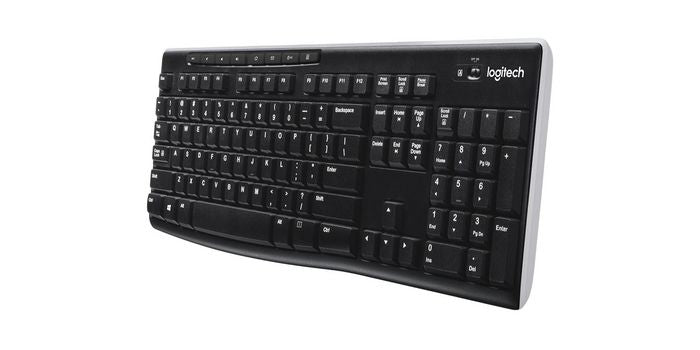 Logitech 920-003736 Wireless Keyboard K270 – Full-Size QWERTY, Black