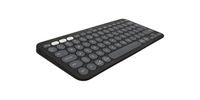 Logitech 920-011851 Pebble Keys 2 K380s Bluetooth Keyboard – Graphite, Wireless, Compact